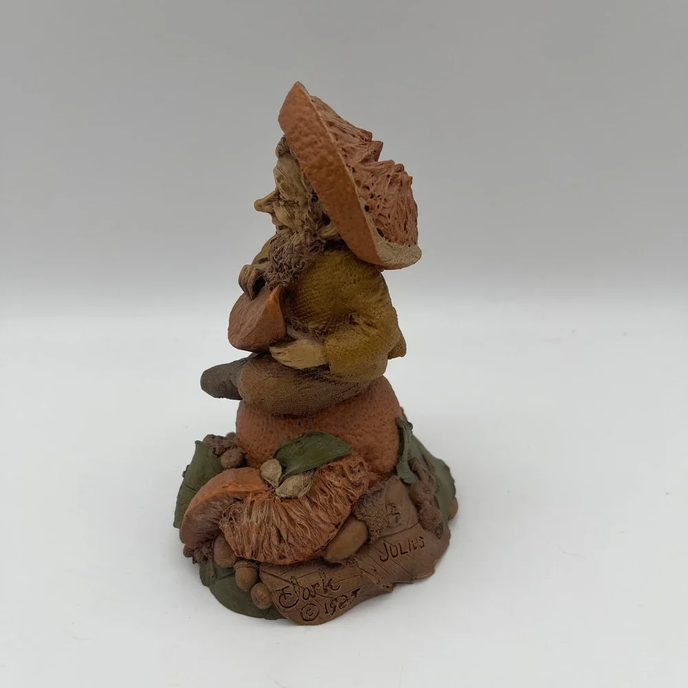 Tom Clark Cairn Studio Julius SIGNED Gnome Figurine 1985 #44 w COA & Orig Box